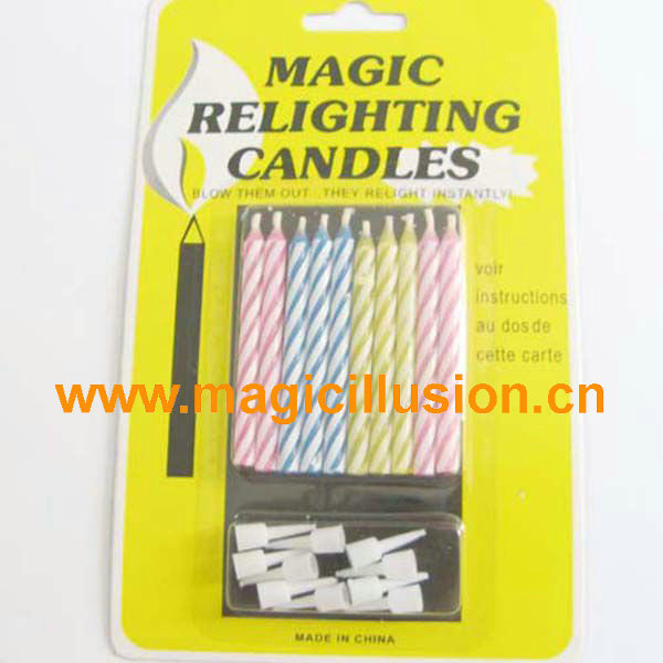 Magic relighting candle magic toy